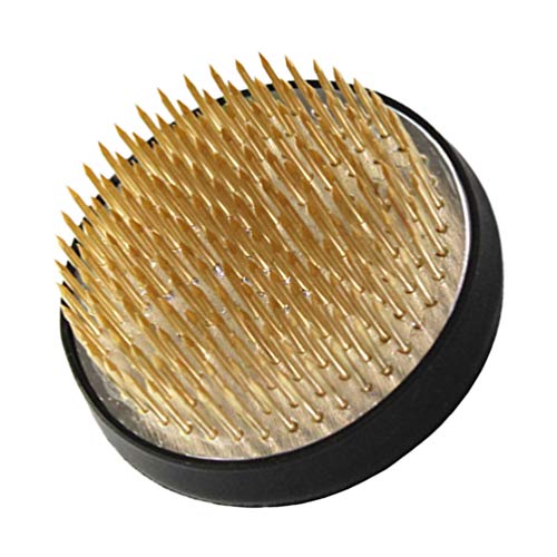 PRETYZOOM Blumenigel Blumenarrangieren Runde Blumenhalter Ikebana Kenzan Blumen Frosch Blumensteckigel Blumen Dekoration Blumenarrangement Stecknadelhalter Blumenschmuck Pin Zimmerdeko Cover