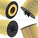 FLYPIG HU612/2X Engine Oil Filter Replacement for Chevy Cruze 2010-2019 GMC Canyon 3.6L 2017-2022 Buick Encore 1.4L 2013-2021 Replaces 55576499 55588497 55594651 93185674 5650359 5PCS
