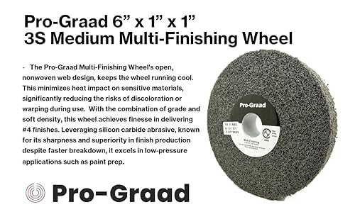 Image of Multi-Finishing Wheel 6 inch x 1 inch x 1 inch, 3S Medium, 71163