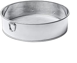 Polvilhador/Peneira Aço Inox Glace, Brinox, 2427/301, Chocolate