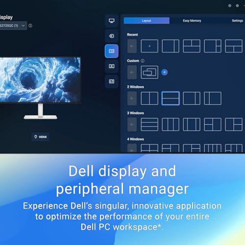 Image of Dell Plus 32 inch UHD Monitor, 31.5 inch 4K 16:9 Display, VA Panel, 120Hz Refresh Rate, Dual 5W Audio Speakers, 95% DCI-P3, AMD FreeSync Premium, HDMI & DP, Compatible with PC & Console, Adjustment Stand