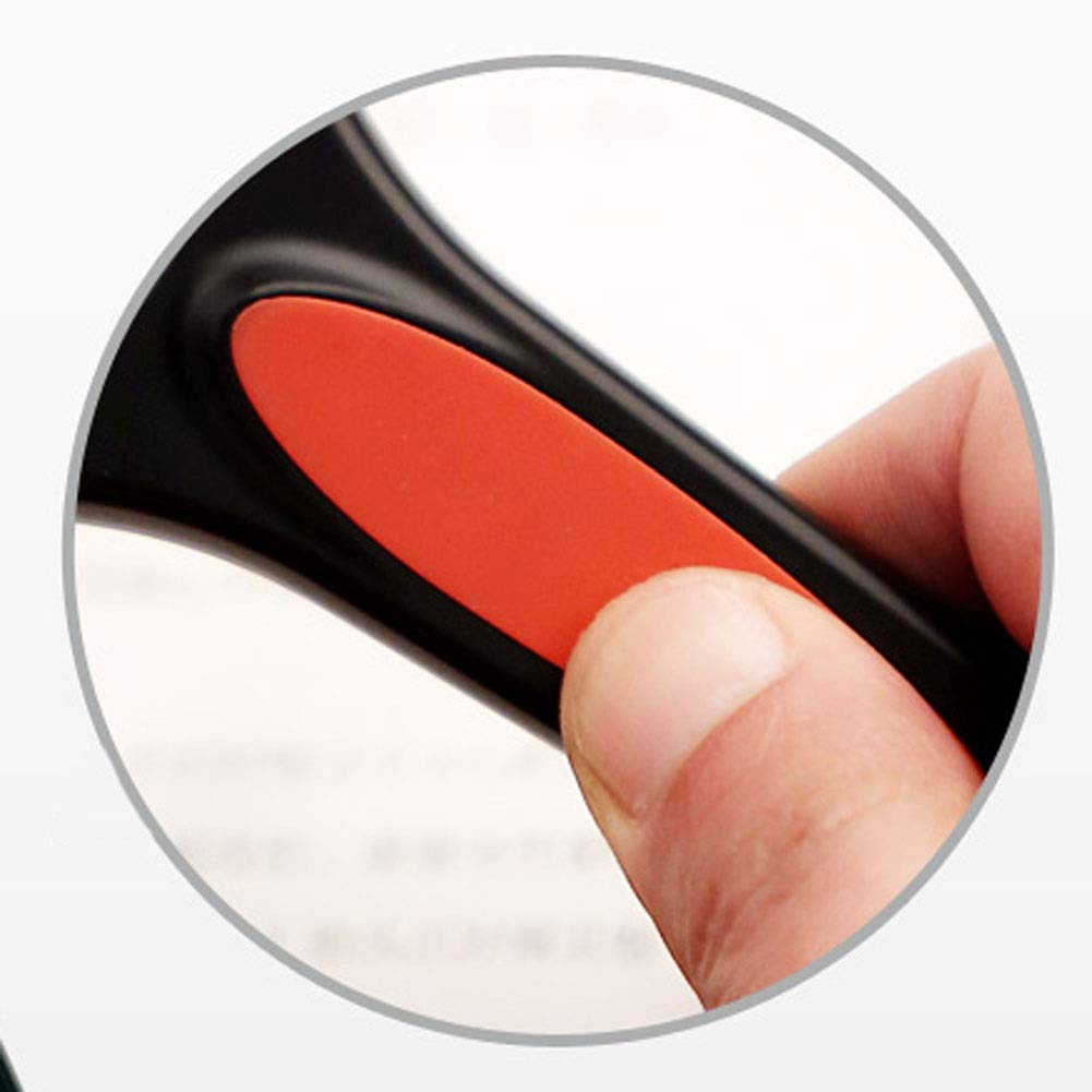 Handlupe mit 96 Vergrößerung, 3-fache Leselupe, für Kinder, Senioren, 60 mm Vergrößerungslinse, für Bücher, Zeitungen, Lesen, Hobby (Größe: 60 mm - 3x)