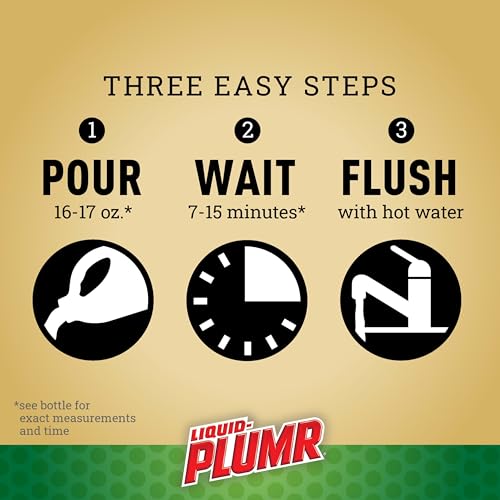 Image of Liquid-Plumr Pro-Strength Hair Eliminator Gel Clog Remover, Hair Clog Remover and Drain Opener, Safe for All Septic Systems and Pipes, 16 fl. oz. Bottle (Pack of 2)