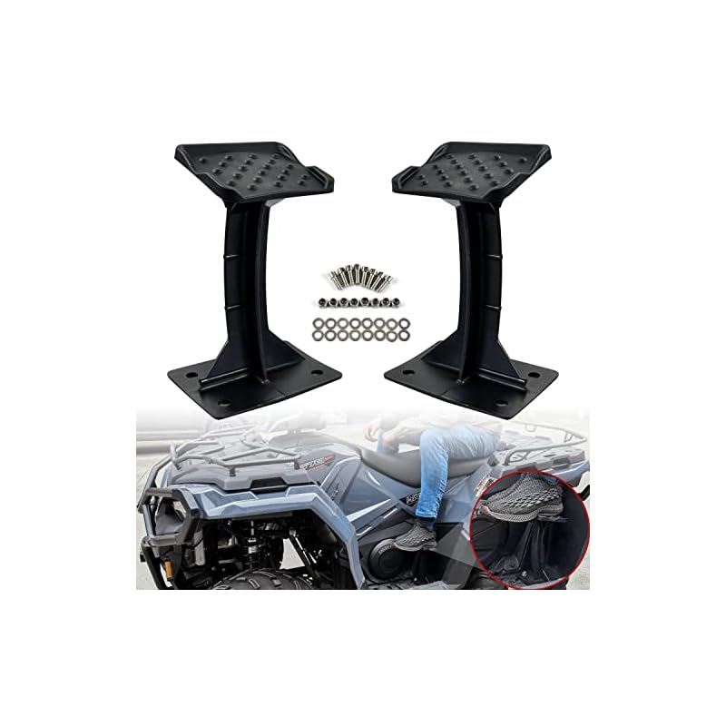 Sautvs-Atv-Passenger-Foot-Rest-For-Sportsman-570-450-Ho21-25-Rear-Lounger-Foot-Pedestal-Foot-Pegs-Pedal-Footboards-For-Polaris-Sportsman-570-450-Ho-2021-2025-Accessories-2Pcs 51z978qfdrl. sl500 . ss800