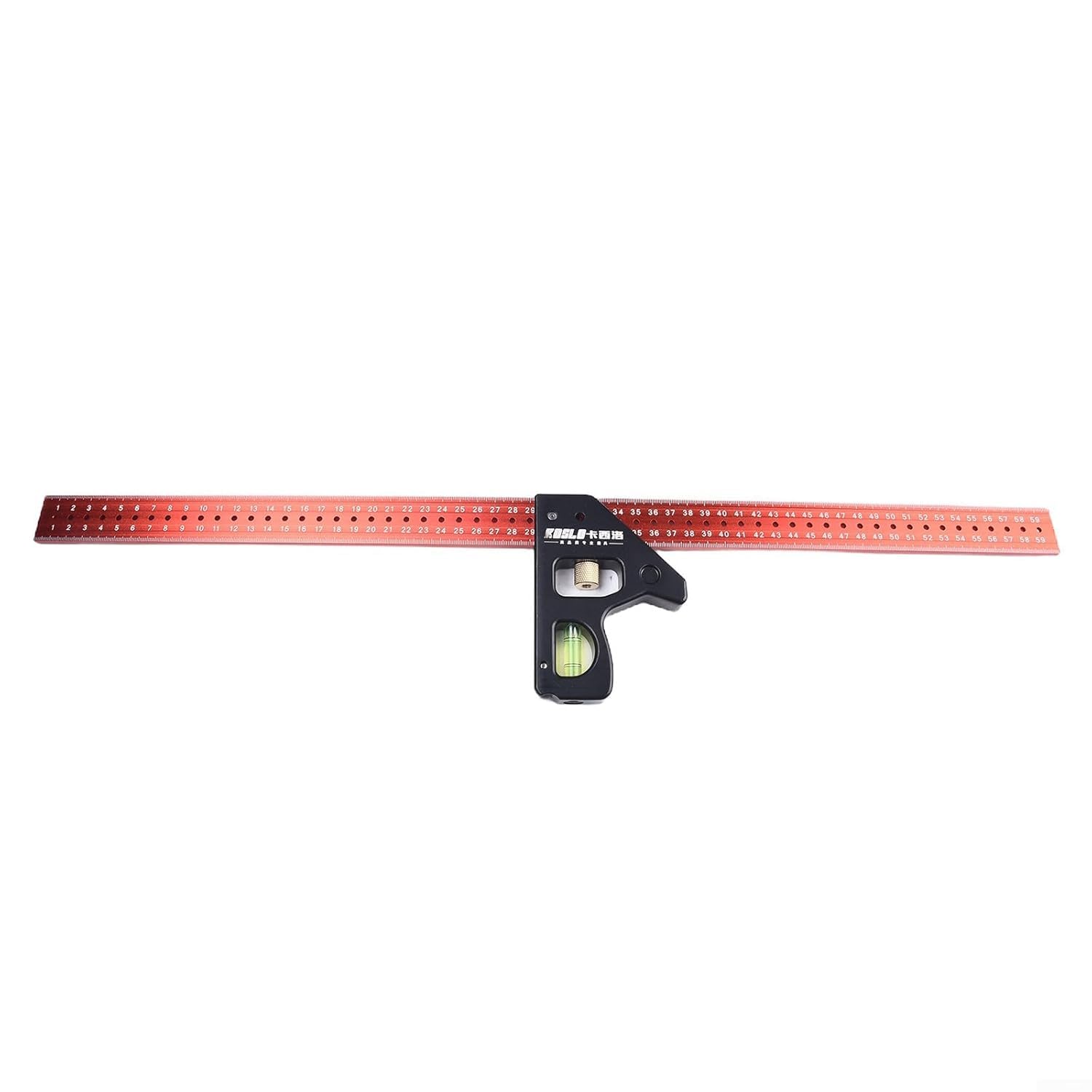 Combinaison carrée multifonction en acier inoxydable 600 mm pour marquage