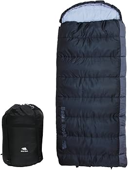 Amazon.co.jp: Bears Rock ベアーズロック -15度 寝袋 シュラフ キング