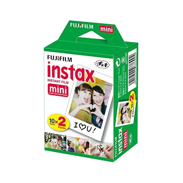 Instax Mini 70 Camera & Instax Mini Film (40 Aufnahmen) Multipack weiß – Bild 6