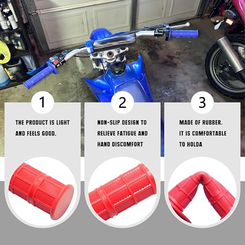 Image of Motorcycle Throttle Assembly,7 /8 inch Quick Twist Throttle Grips with Throttle Cable Aluminum Alloy Universal for CRF KLX SSR TTR 110 125 150 250cc Dirt Pit Bike ATV Mini Bike
