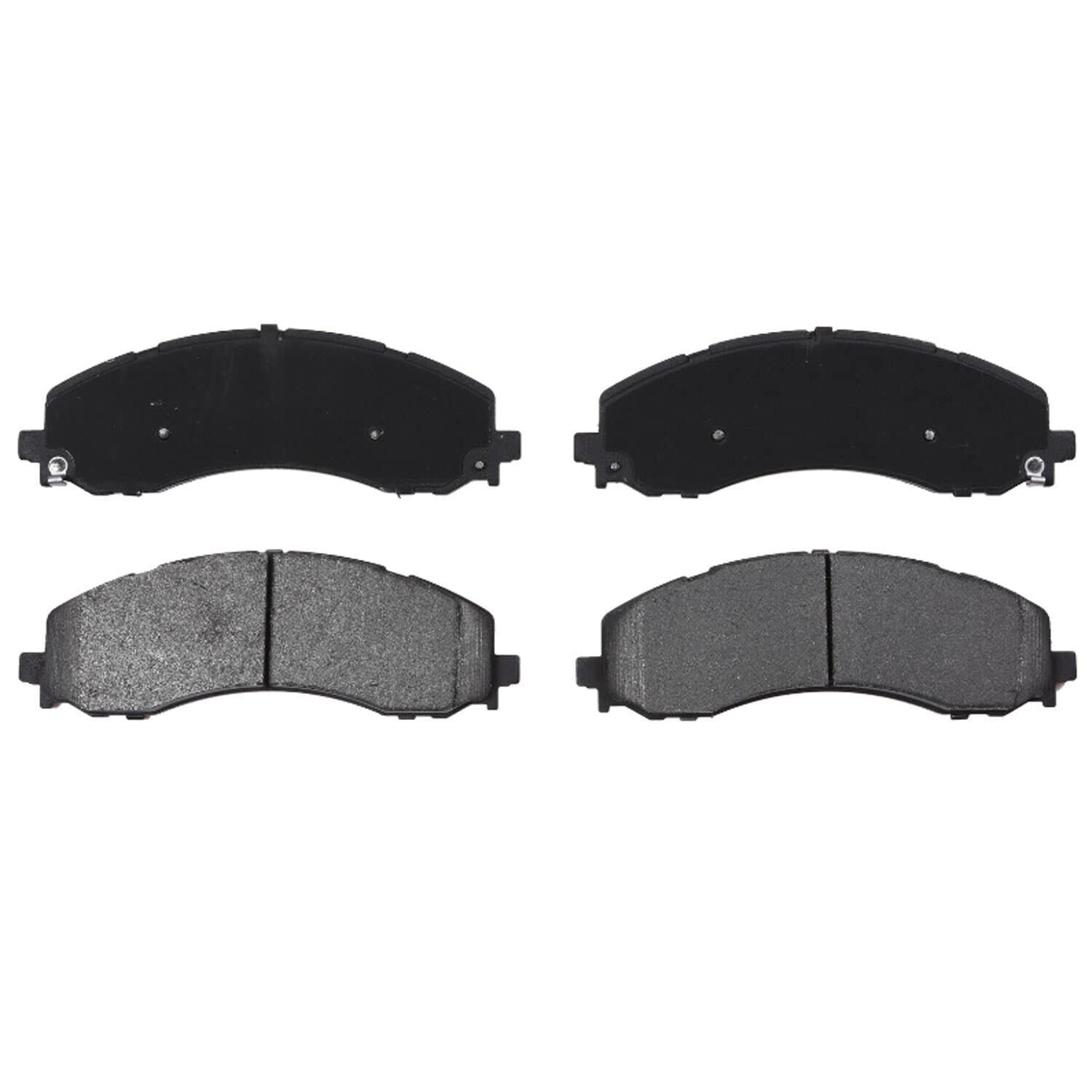 D223 Brakes Pad Automotive Premium Ceramic Front Disc Brake Pads Set Vehicle Replacement Part for 2019 2020 2021 2022 RAM 2500 3500 (D2223, Front)