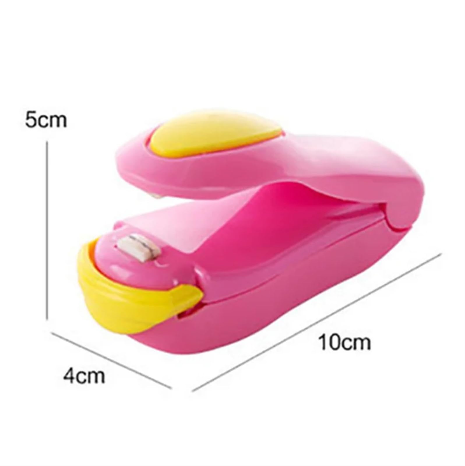 Sigillatura dei sacchi Macchina sigillatrice, Termosigillatrice portatile Sigillatrice for sacchetti di plastica for conservare in cucina Snack alimentari Frutta e verdura Accessori for la casa(Yello