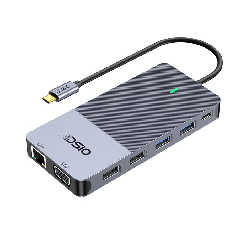 Buy USB C Docking Station,DSIO 13 in 1 Triple Display Docking Station