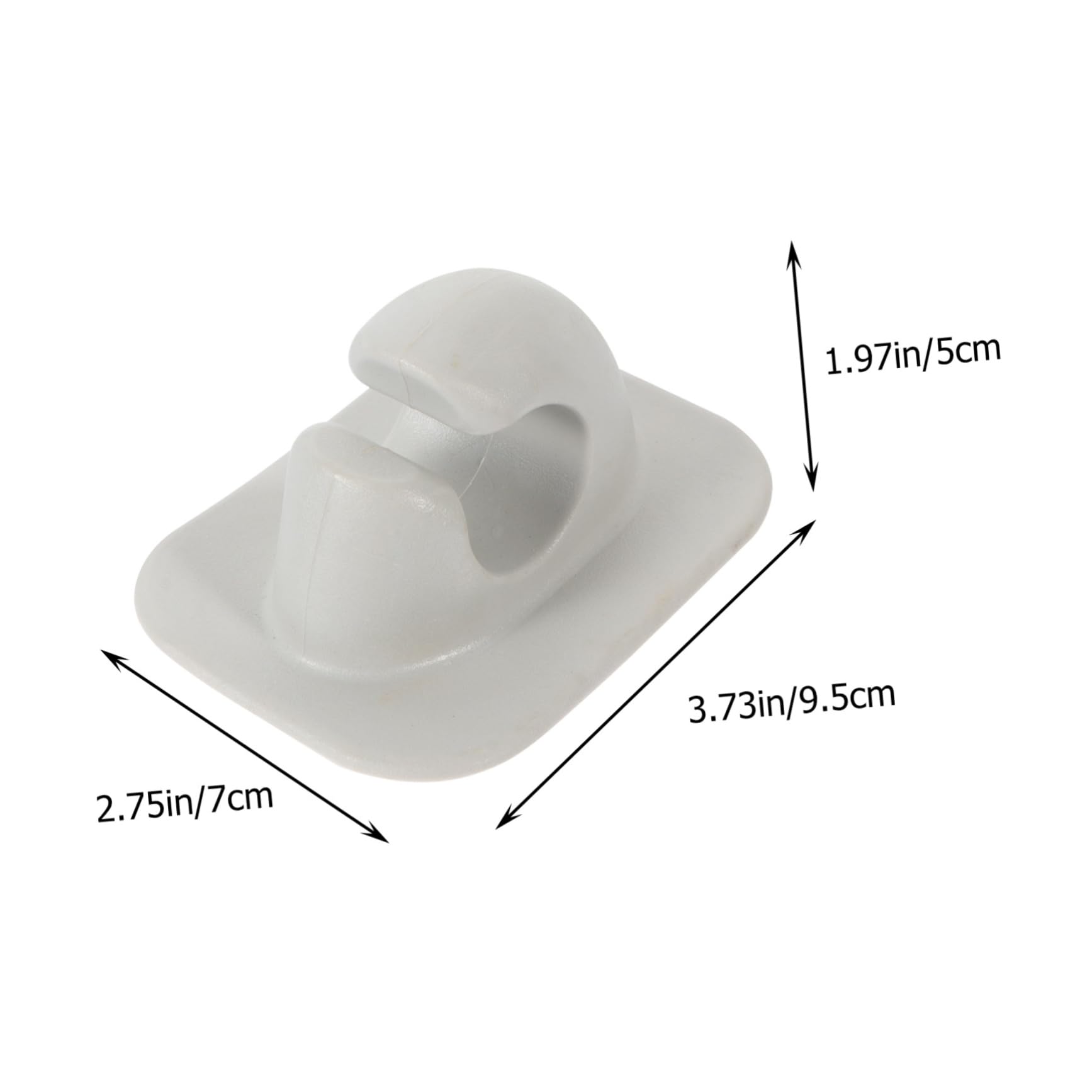 Kayak Paddle Holder Clip Durable Plastic Oar Storage Clip for Boating Canoeing and Paddleboarding Essential Paddle Holder Accessory for Kayak Enthusiasts 1PC