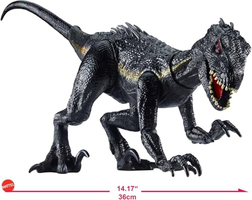 Mattel Jurassic World Fallen Kingdom Indoraptor Dinosaur Action Figure with Movable Joints, Toy - image 2