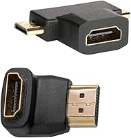Vista 4 de Kit de adaptadores HDMI (7 adaptadores) Mini HDMI a Micro HDMI macho a hembra
