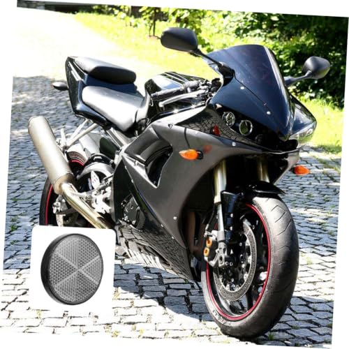 Reflectores para motocicleta 20 piezas diseño de rejilla plástica miniatura 4
