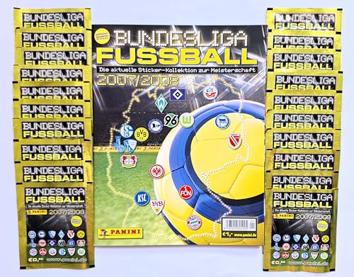 Panini Bundesliga 2007 2008 07/08 - Leeralbum + 20 Tüten mit je 6 Stickern NEU Panini Bundesliga 2007 2008 07/08 - Leeralbum + 20 Tüten mit je 6 Stickern NEU
