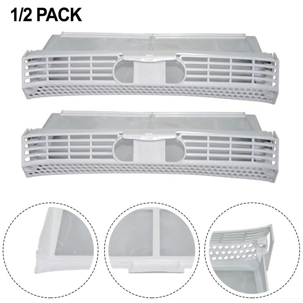Filtro de pelusa para secadoras Bosch 652184 00652184 01000435 con bomba de calor, filtros de pelusa (paquete de 2)