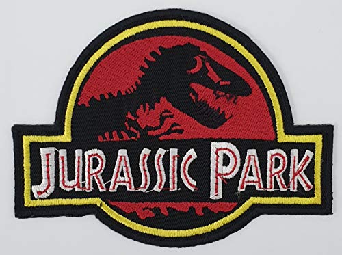 Jurassic Park LOGO OFFICER Sew Ironed Patch Badge Embroidery J-01