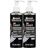 Garnier Skin Skinactive Men's Shine Control Face Wash for Oily Skin, 2 Count