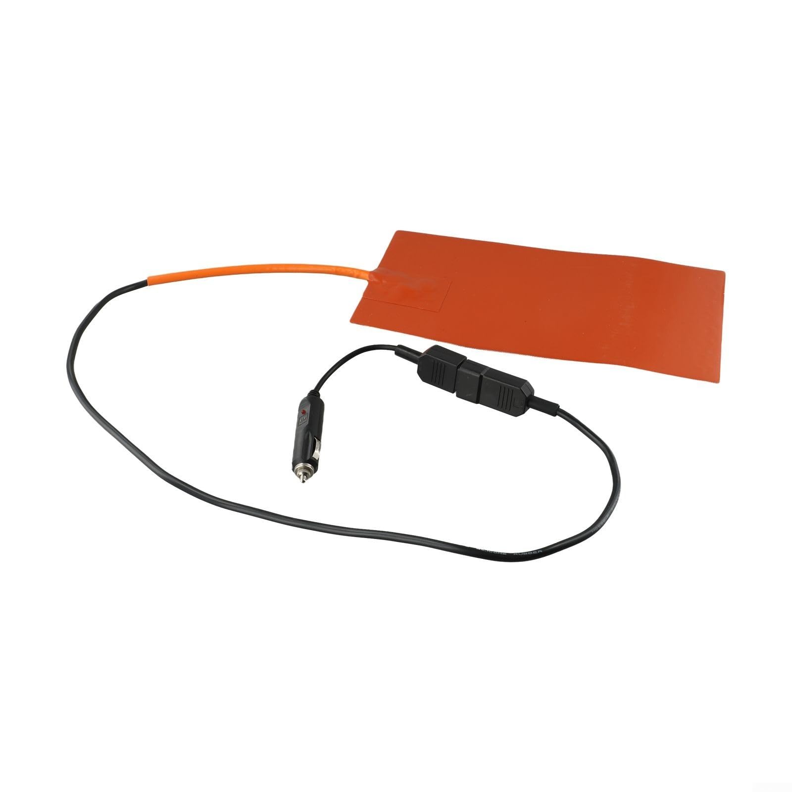 Tapis chauffant en silicone 12 V 100 W avec thermostat de protection pour sacs de livraison de nourriture, chauffe-pizza et applications de restauration commerciale