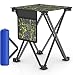 Small Folding Stool Portable, Mini Step Slacker Stool Camping Folding Chairs Outdoor, Collapsible Camp Stool, Perfect for Fishing Camp Traveling Hiking Beach Garden BBQ Lightwight Waterproof Stool