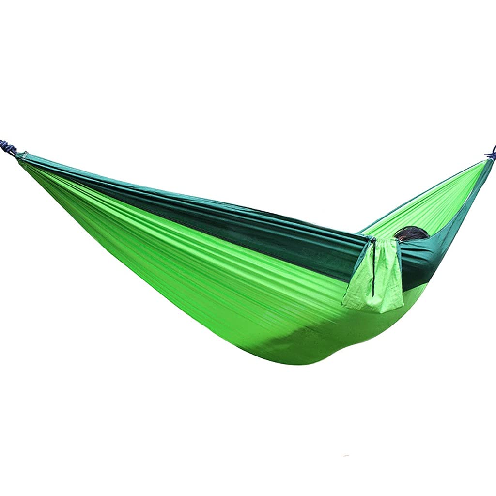 OIFAODAO Hammock, Portable Hammock Double & Single Lightweight Nylon Parachute Hammocks