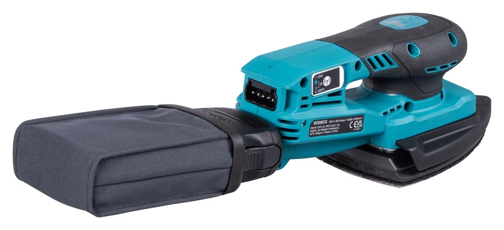 Makita BO006CGZ - Levigatrice a delta a batteria 40 V max. / 100 x 150 mm (senza caricatore e batterie)