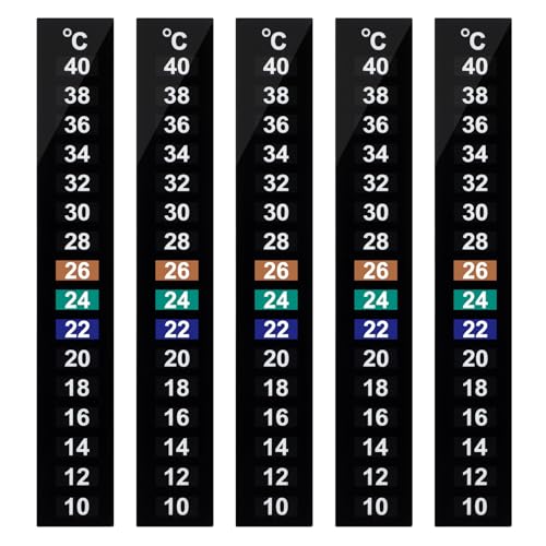 Balacoo LCD Thermometer Digital Thermostat Strip for Cooking Freezer Fridge Aquarium Celsius Display