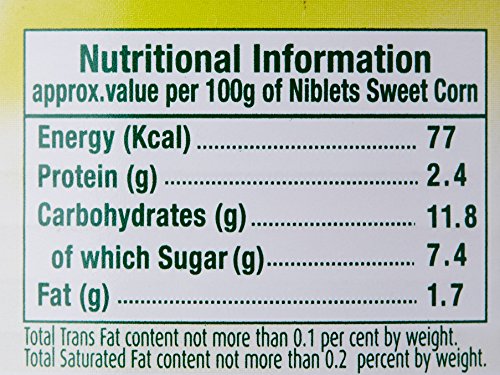Green giant niblets sweet corn, 340g 3 Green Giant Niblets Sweet Corn, 340g - Image 4