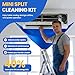 13PCS Mini Split Cleaning Kit with 2L High Pressure Sprayer, Deep Cleaning Air Conditioner, HVAC Cleaning Tools With Waterproof PVC Cleaning Cover & Drain Hose, Professional Ac Cleaning Kit, Large