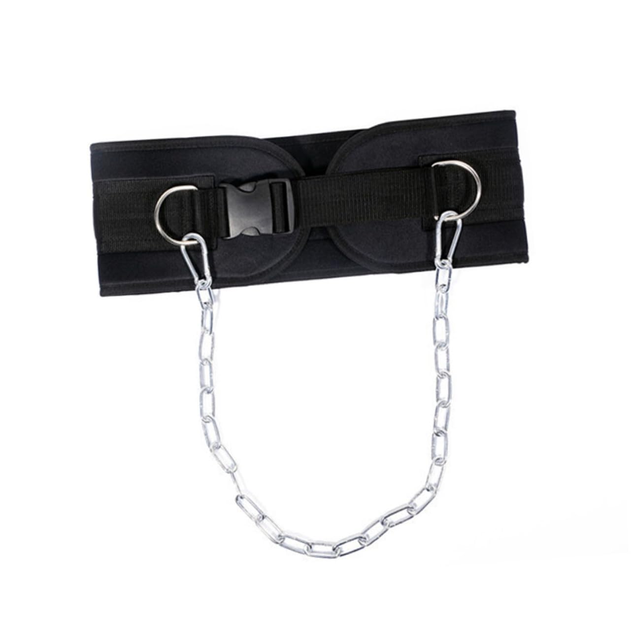 SUPVOX Waist Support Weight-bearing Pull-up Support Belt Iron Chain Back Pain Relief for Men Women