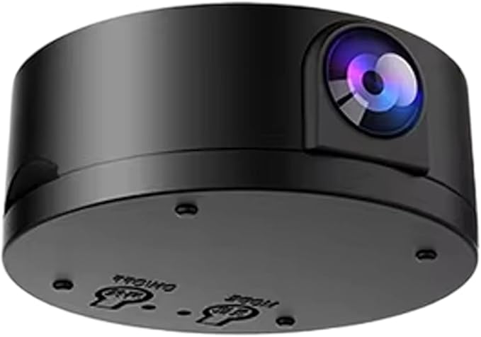 Cámara inalámbrica: dispositivo de seguridad inteligente, detección de movimiento inteligente - Cam de vigilancia WiFi interior para seguridad en el hogar, grabación de visión nocturna para rastrear m