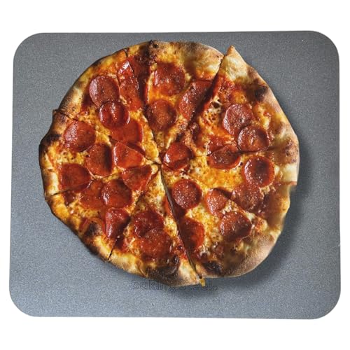 Baking Steel - The Original Ultra Conductive Pizza Stone (14'x16'x1/4') - The Original Baking Steel for Pizza & Bread for Indoor & Outdoor Use - Pre-Seasoned, Naturally Non-Stick Surface & Crack-Proof