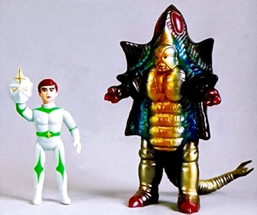 アイアン「ミラーマン」登場怪獣（ブルマァク復刻）ソフビフィギュア アイアン「ミラーマン」登場怪獣（ブルマァク復刻）ソフビ