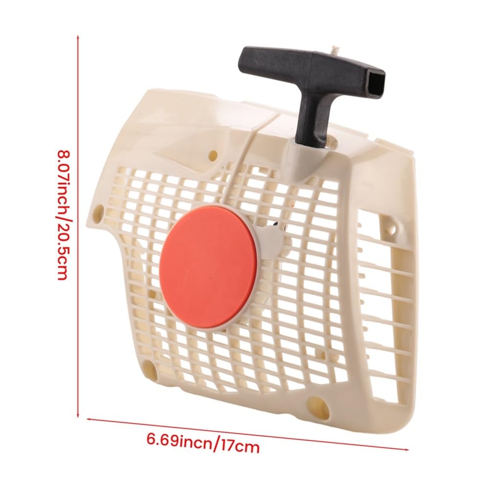 A68P Arrancador Manual De Cadena para Motosierra, Repuestos para Accesorios Compatibles con Ms270 280, Arrancador De Placa De Tracción 027 028
