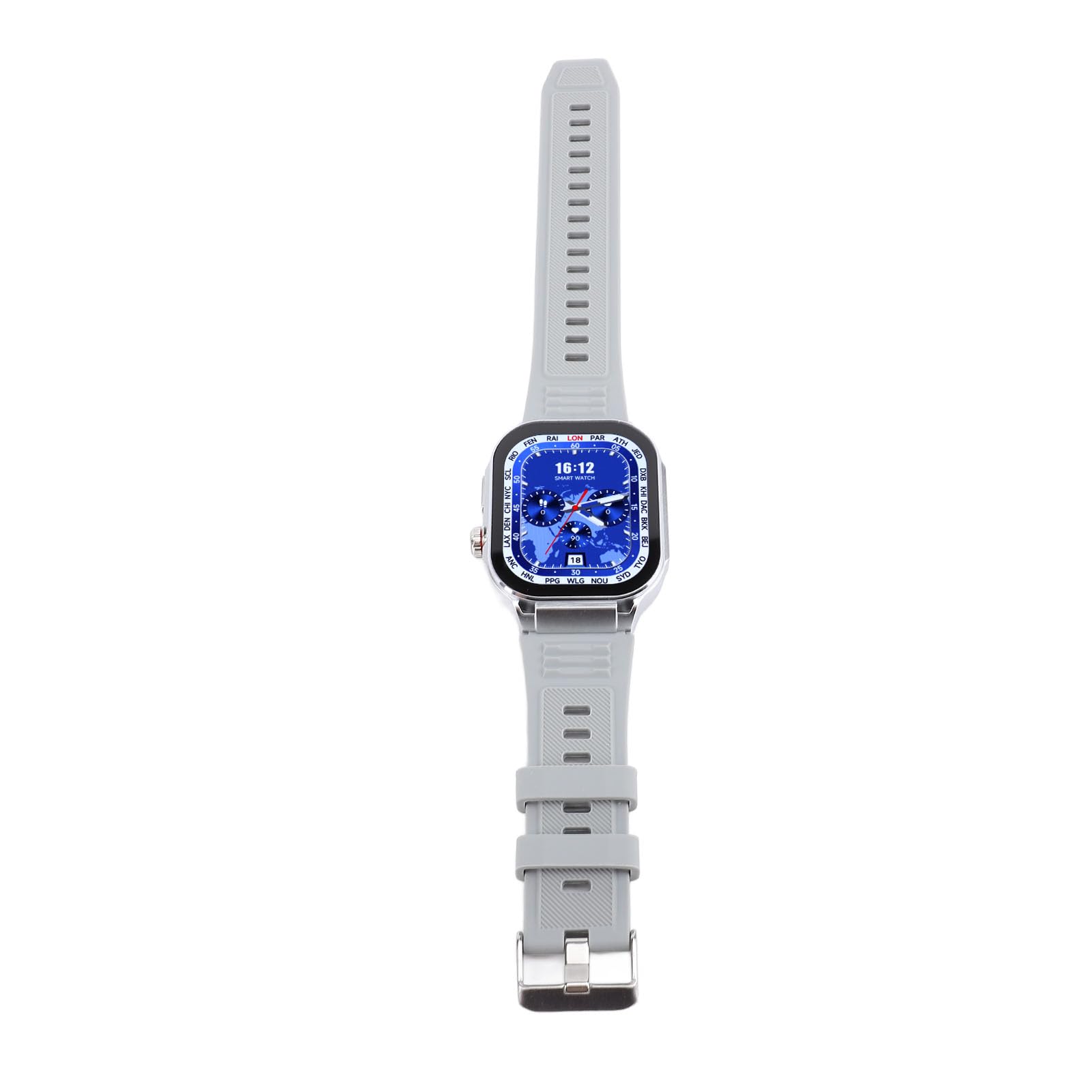 Cocoarm Montre Intelligente Bluetooth, écran AMOLED de 2,06 Pouces (Silver)