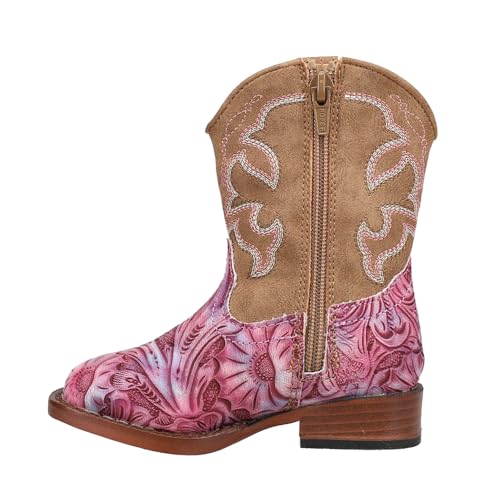 ROPER Girl's Raya (Toddler) Western Boot3