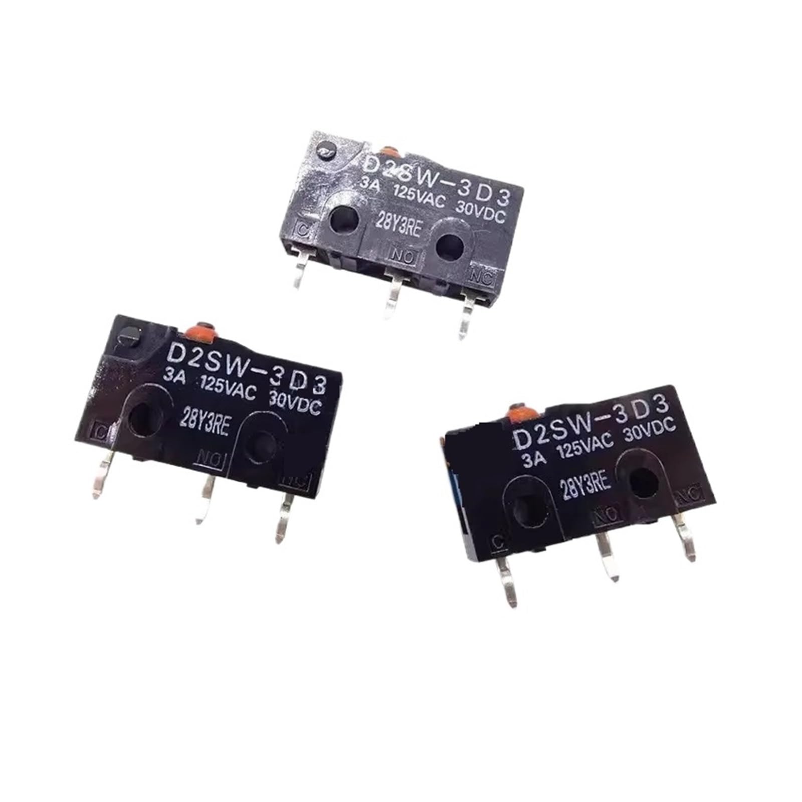 5 sztuk/partia D2SW-3D3 Sealed Waterproof and Dustproof Switch Limit Light Touch (5 sztuk)