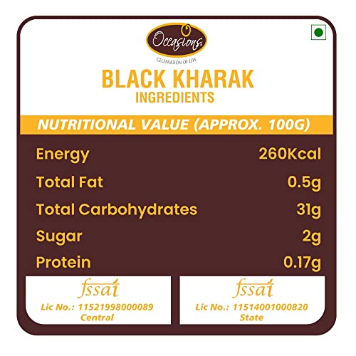 Image of Occasions Black Dry Dates - Naturally Sweet & Soft | Handpicked Quality | 500g