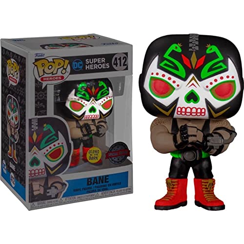 Pop! Batman 412- Bane Dia De Los Muertos Glows In The Dark