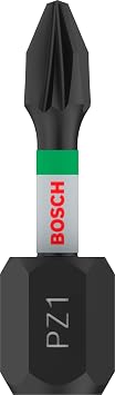 Bosch Darbe Kontrol  Burulma Pozi Tornavida U lar  PZ1 25 mm 2li Paket