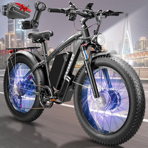 9000W-Peak 52V 34Ah 1768Wh Battery Dual-Motor-Ebike for