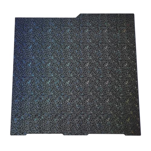 Double Sided Build Plate PET Star Carbon Fiber PEY Texture 256x268mm PLA Cold Printing