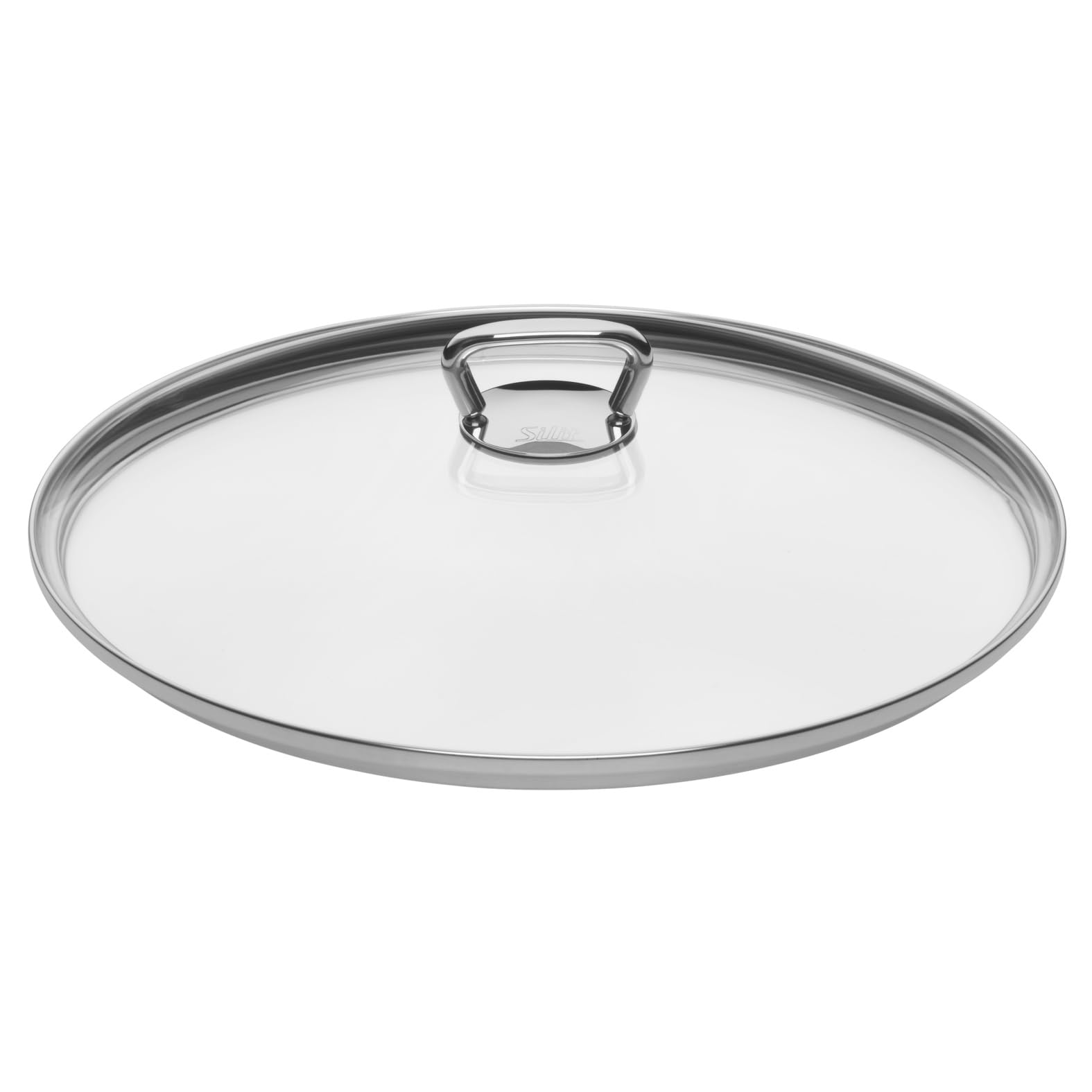 Silit Gemüse- Suppentopf Induktion 28cm, Glasdeckel, Topf 12l hoch, Edelstahl poliert, Topf groß Induktion, unbeschichtet, backofengeeignet