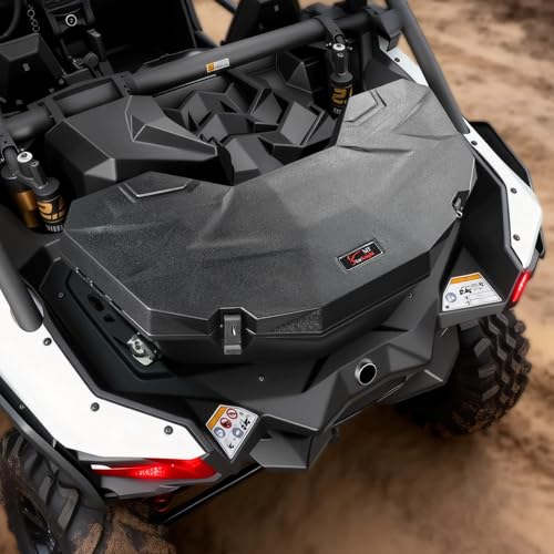 StarknightMT X3 Rear Storage Box 8GAL Waterproof Cargo Box Compatible with Maverick X3 Outlander (Except 6x6) Renegade OEM Replace #715004778 w/h Mounting System