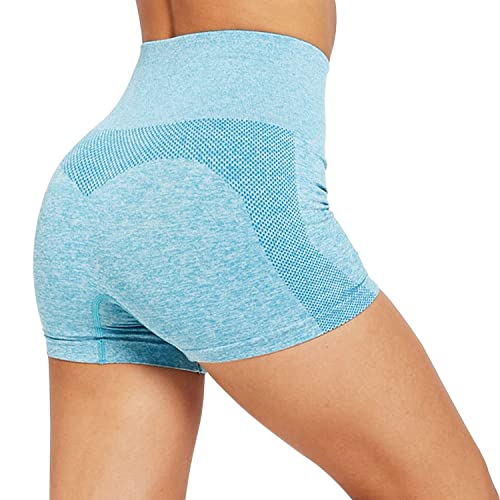 Shorts Donna 2 In 1 Per Running - Con Fodera E Tasca Telefono, Fitness, Yoga - Foto 8