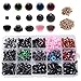 EIKLNN 560 Pezzi Occhi di Peluche e Naso, Contiene 170 Pezzi di Occhi di Sicurezza 110 Pezzi di Naso di Sicurezza con 280 Rondelle, per Bambole, Giocattoli di Peluche e Artigianato di Marionette
