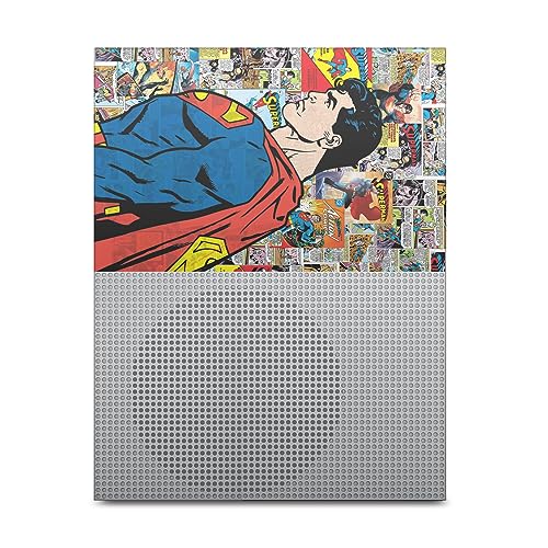 Xbox One S habillage vinyle Superman DC Comics haute définition