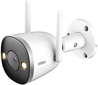 Imou Telecamera WiFi con Visione Notturna a Colori1080P 2MP con F 1 2 Corpo in alluminio Rilevazione del Movimento Umano con Faretto e Sirena IP67 Impermerabile Funziona con Alexa Bullet 2S Imou Telecamera WiFi con Visione Notturna a Colori1080P 2MP con F 1 2 Corpo in alluminio Rilevazione del Movimento Umano con Faretto e Sirena IP67 Impermerabile Funziona con Alexa Bullet 2S