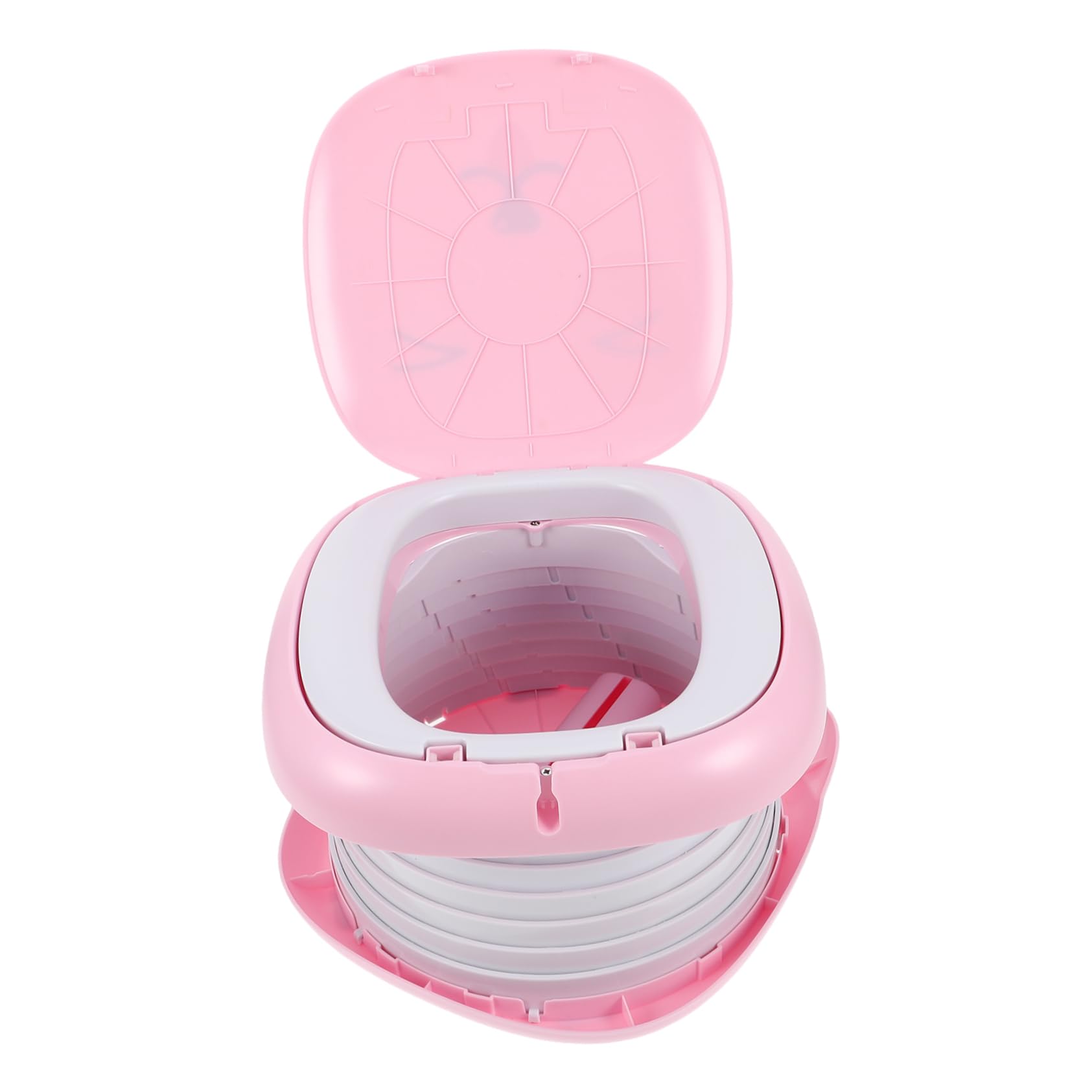 Gatuida Vasino Portatile Pieghevole per Bambini Piccoli Sedile Wc Pieghevole Anti-perdite Vasino da Viaggio Compatto per Campeggio e Spostamenti Accessorio Igienico